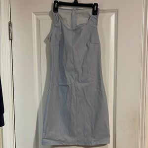 Light Blue Sleeveless Dress